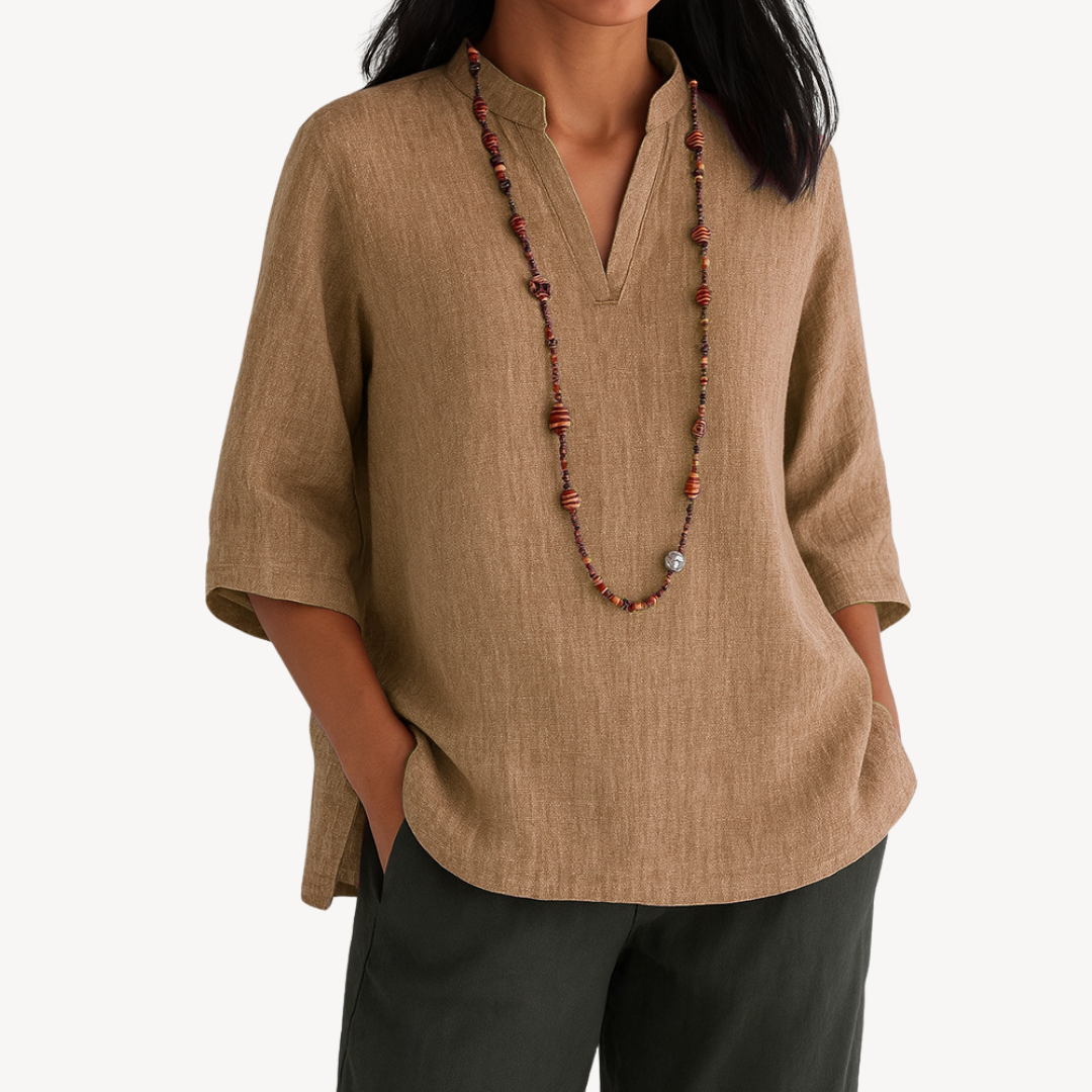 Women’s Casual Linen Blouse