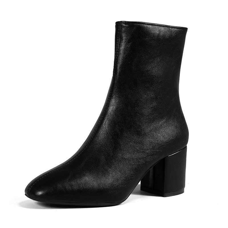 Women's Faux Leather Ankle Boots