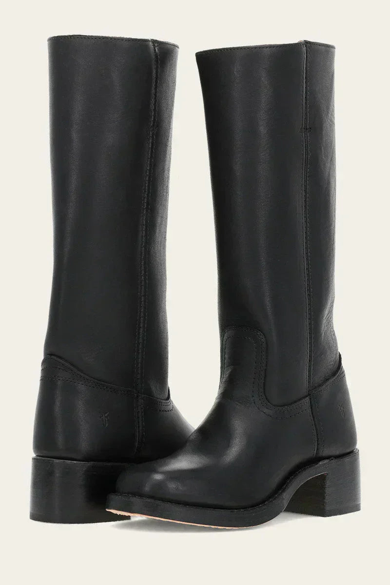 Women's Leather Pointed Cowboy Boots