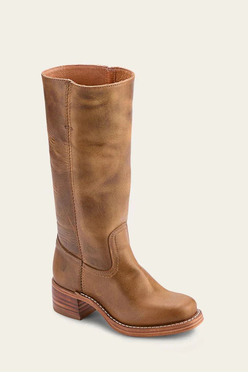 Women's Leather Pointed Cowboy Boots