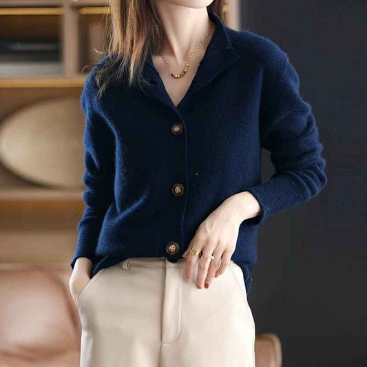 Women's Button Classic Knit Cardigan