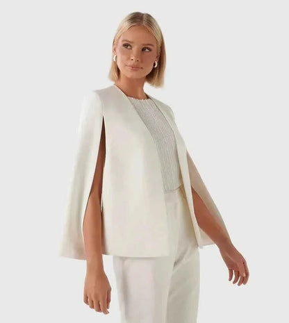 Women's Elegant Cape Sleeve Blazer
