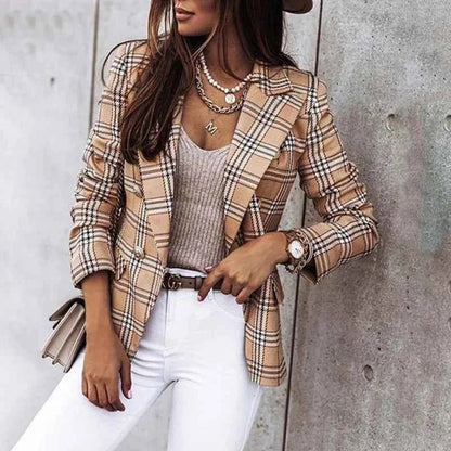 Women's Elegant Classic Tailored Blazer