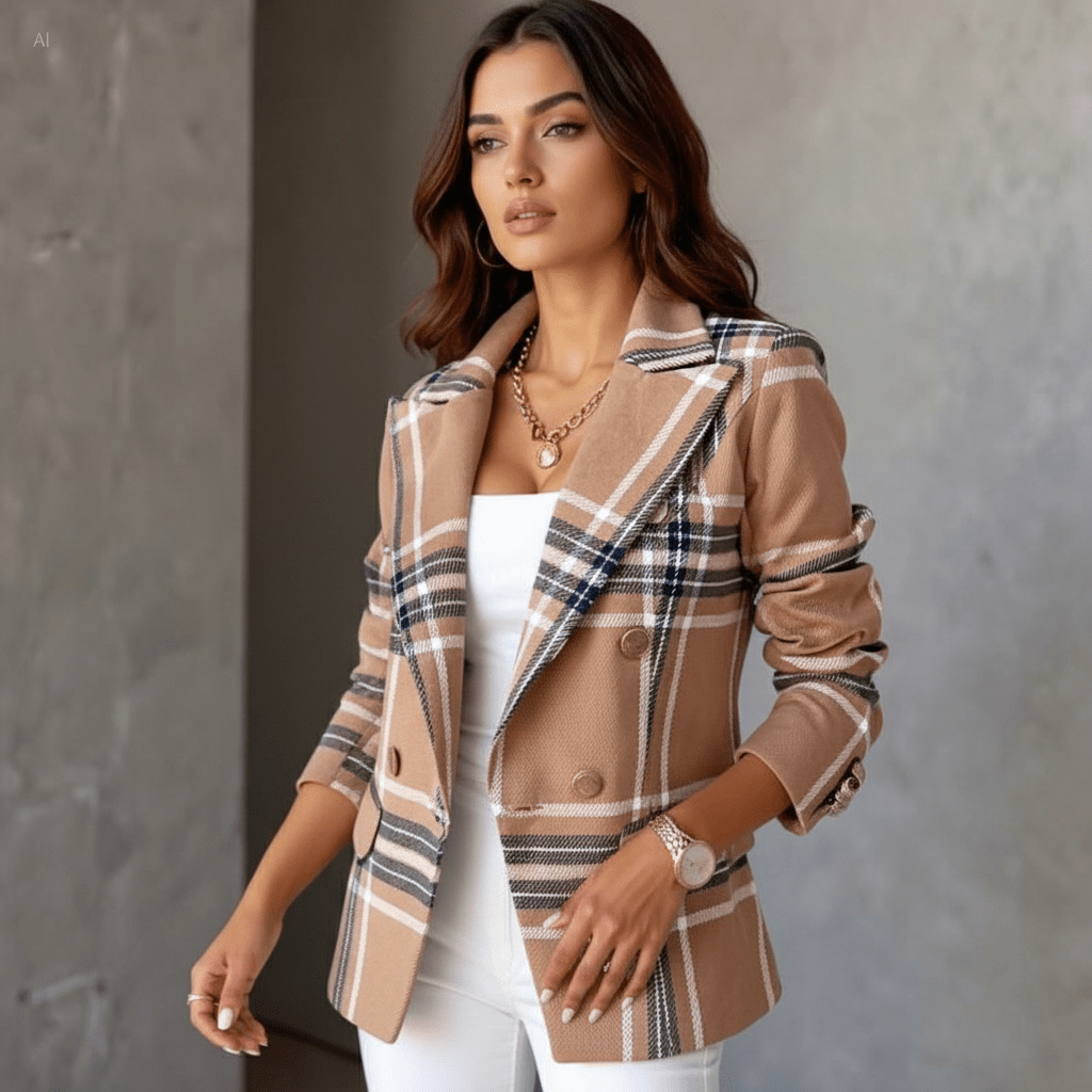 Women's Elegant Classic Tailored Blazer