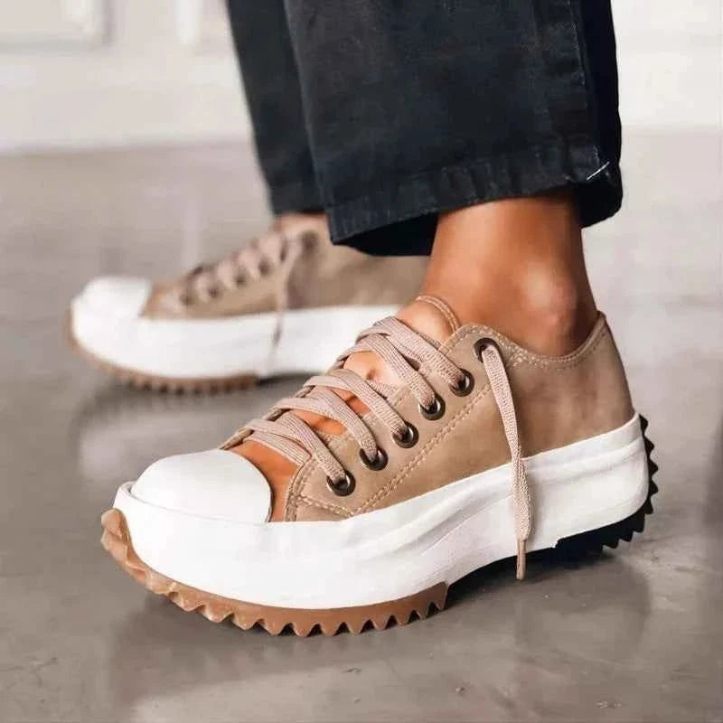 Women's Chunky Platform Casual Trainers