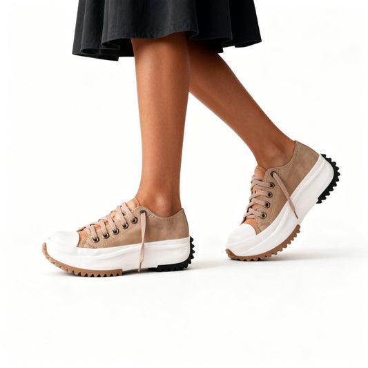 Women's Chunky Platform Casual Trainers