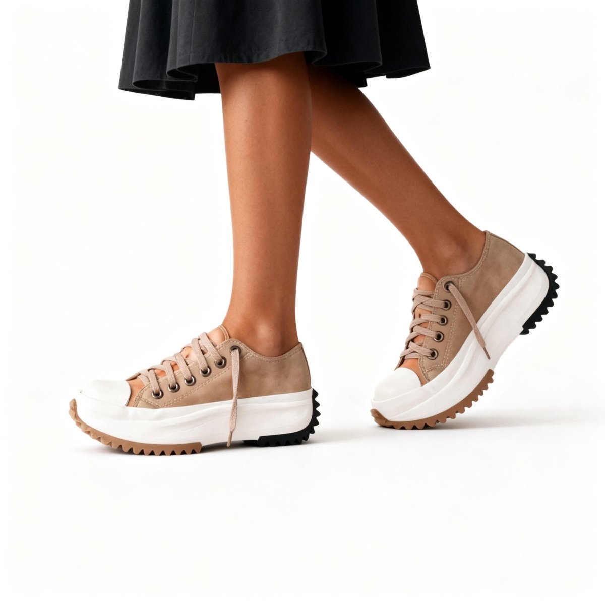 Women's Chunky Platform Casual Trainers