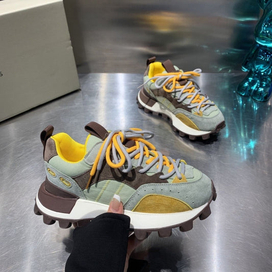 Women's Lace Up Sole Trainers