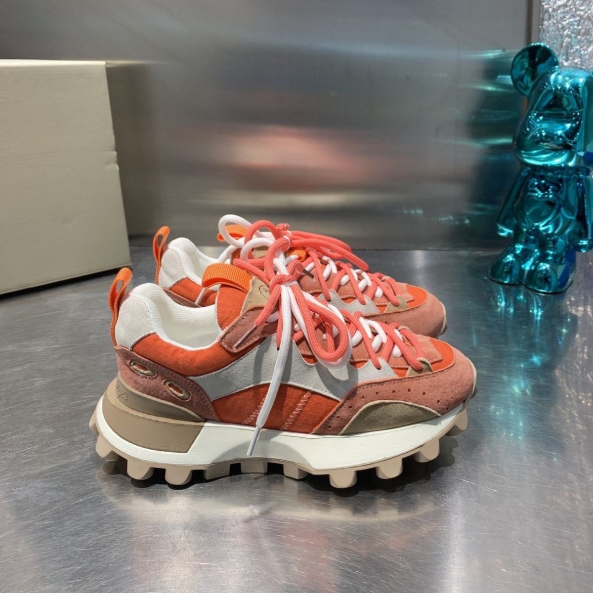 Women's Lace Up Sole Trainers