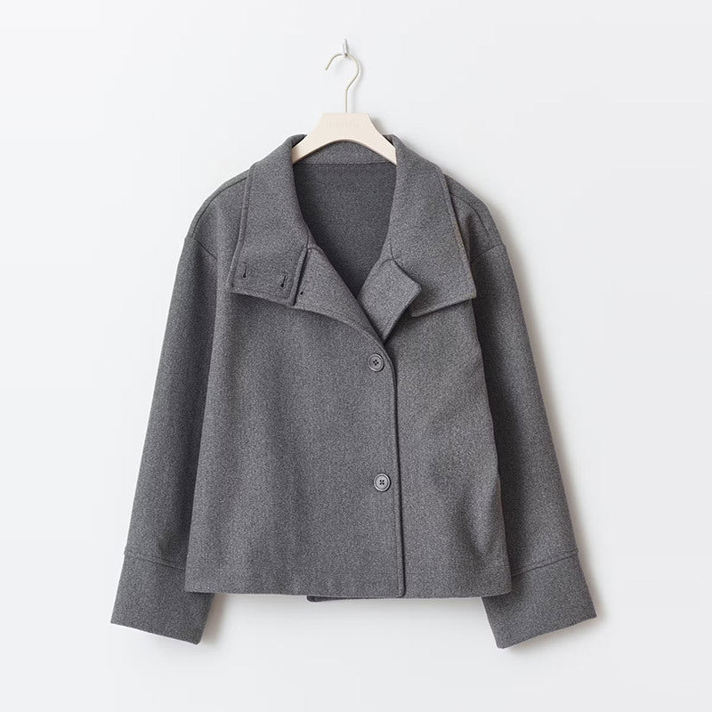 Women's Double-Breasted Wool Coat