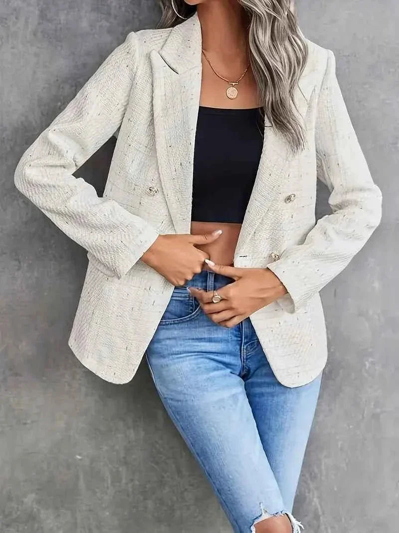 Women's Double Breasted Tailored Blazer
