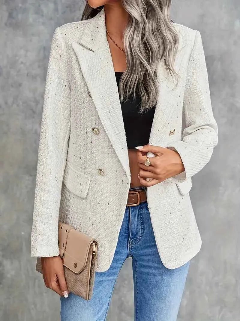 Women's Double Breasted Tailored Blazer