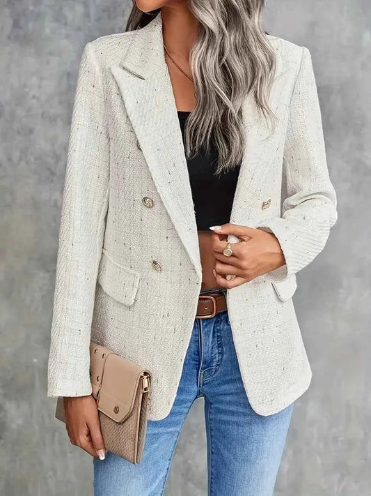 Women's Double Breasted Tailored Blazer