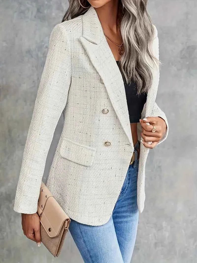 Women's Double Breasted Tailored Blazer