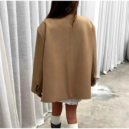Women's Oversized Tailored Casual Blazer