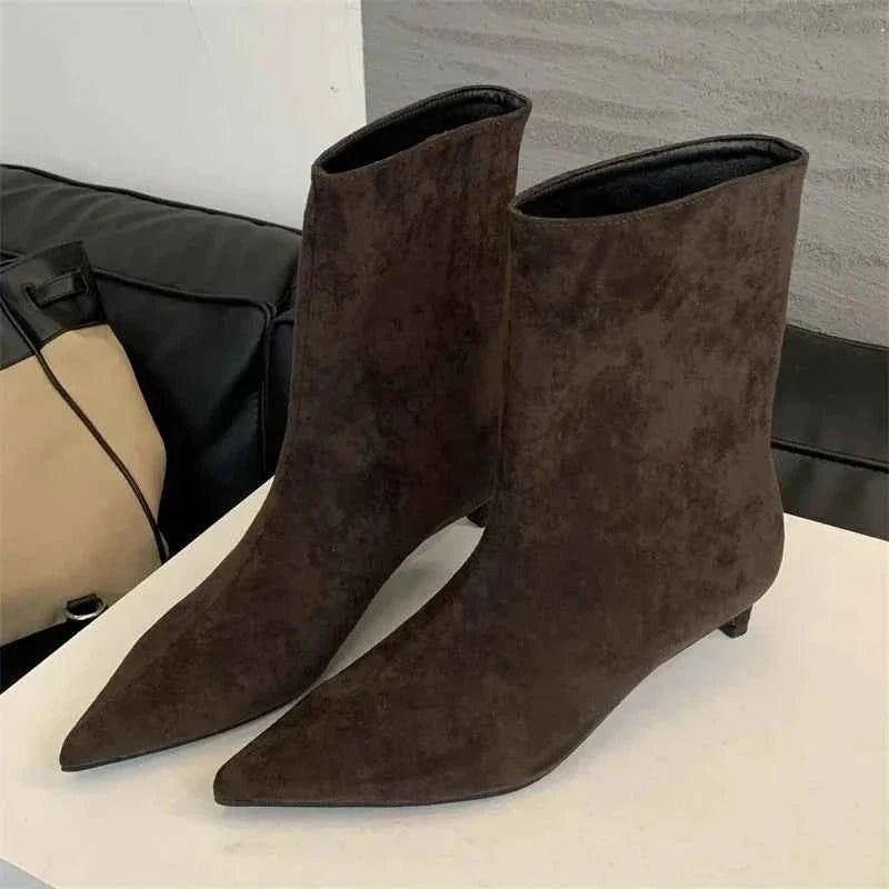 Women's Elegant Block Heel Boots