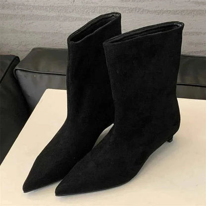 Women's Elegant Block Heel Boots