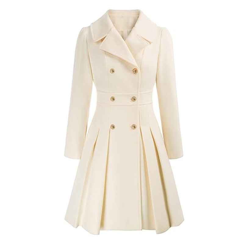 Women's Elegant Knee-Length Coat