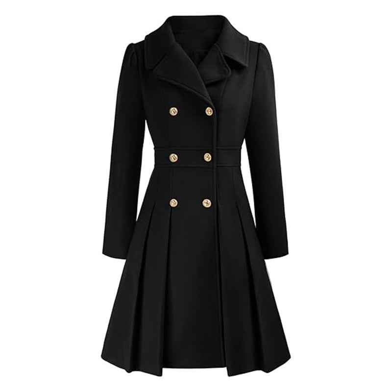 Women's Elegant Knee-Length Coat