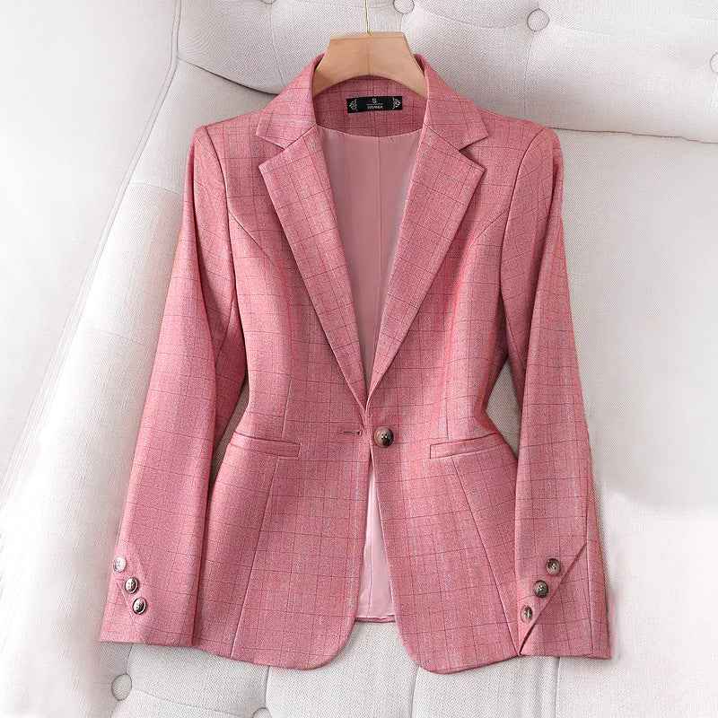 Women's Fitted Classic Tailored Blazer