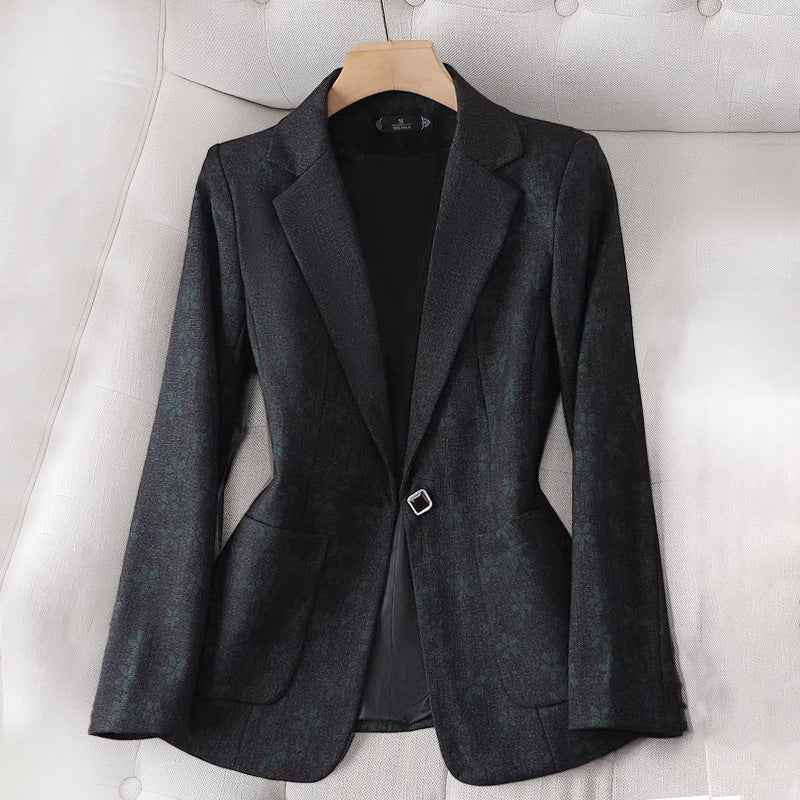 Women's Fitted Classic Tailored Blazer
