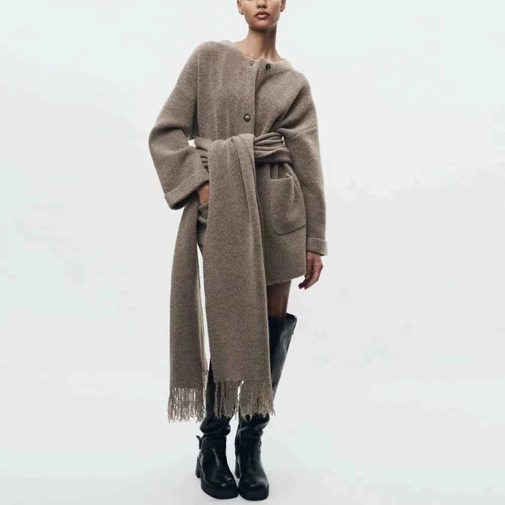 Women's Button Textured Knit Cardigan