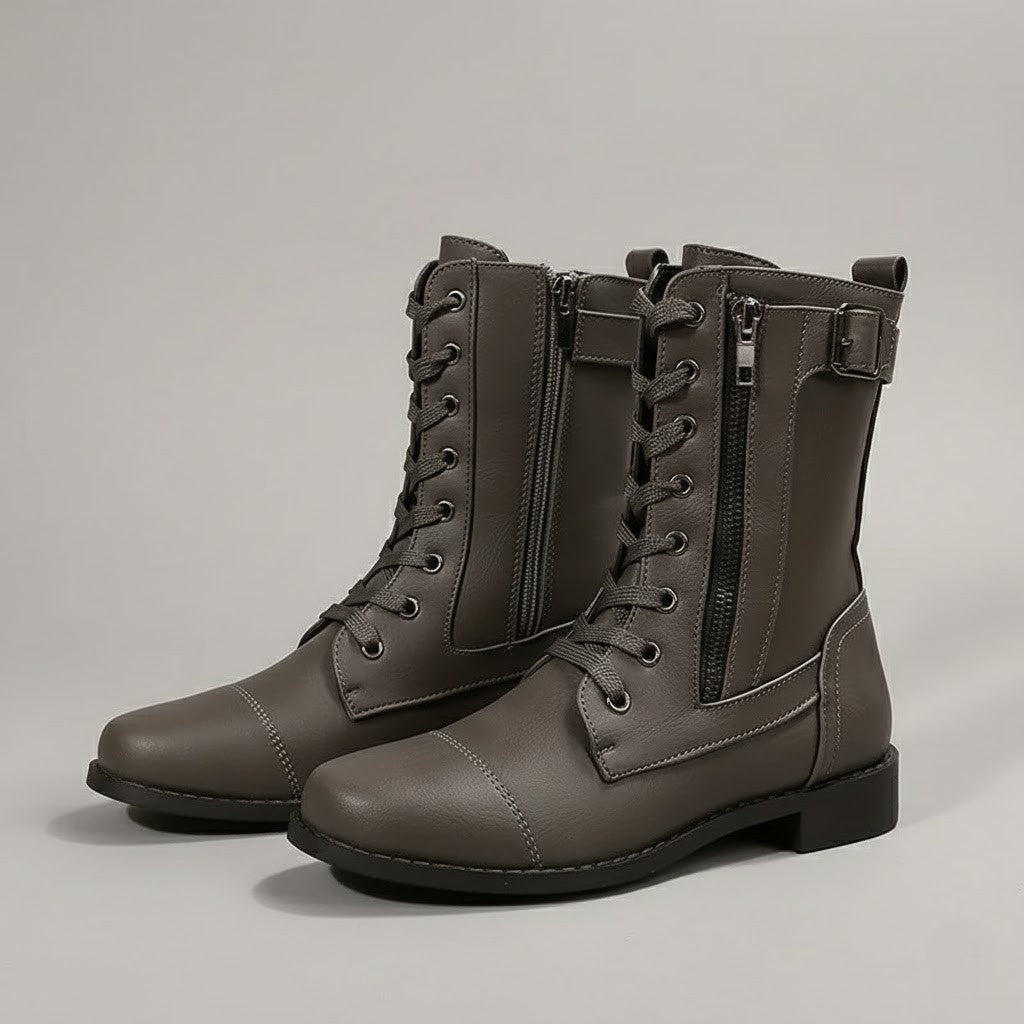 Women's Orthopedic Side-Zip Ankle Boots