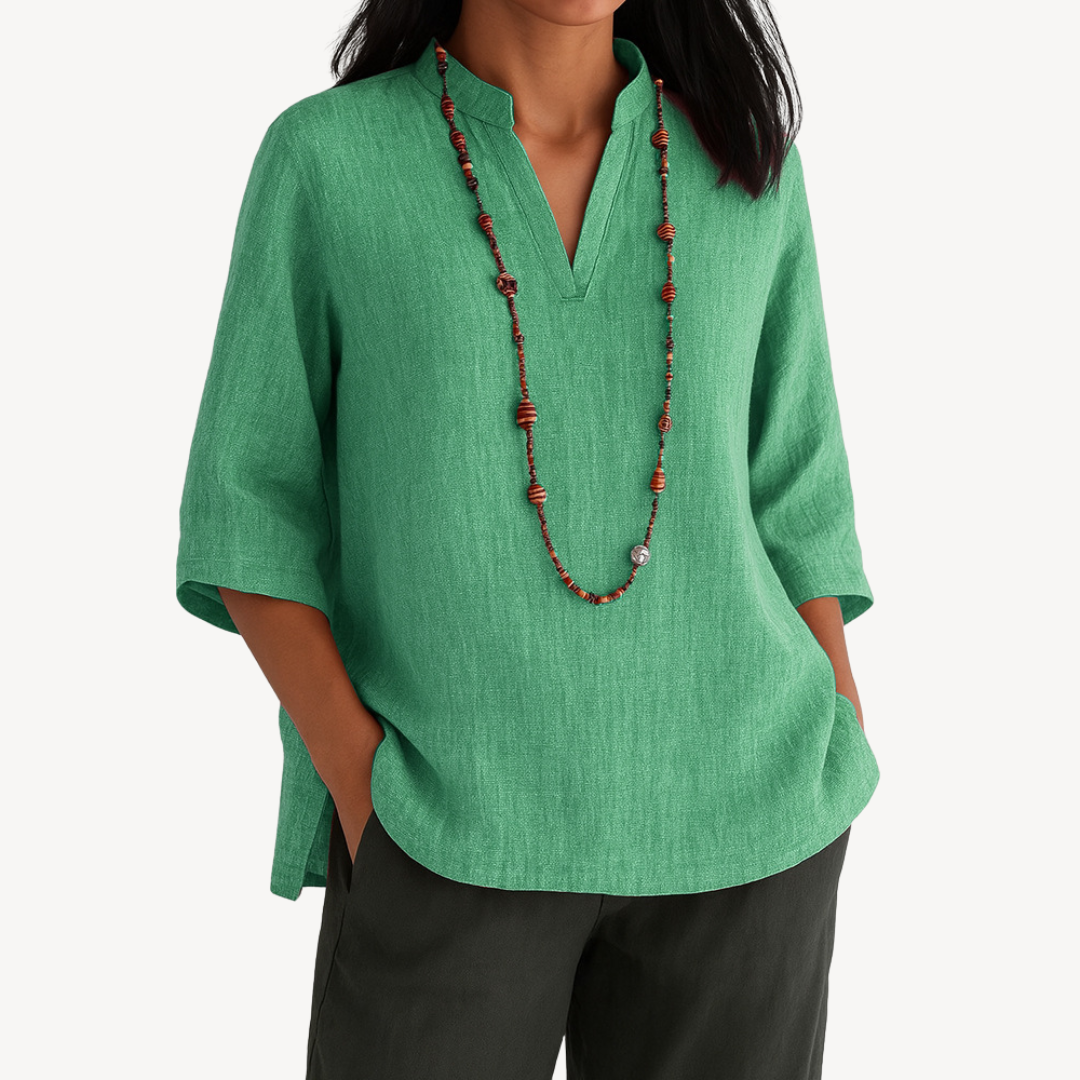 Women’s Casual Linen Blouse