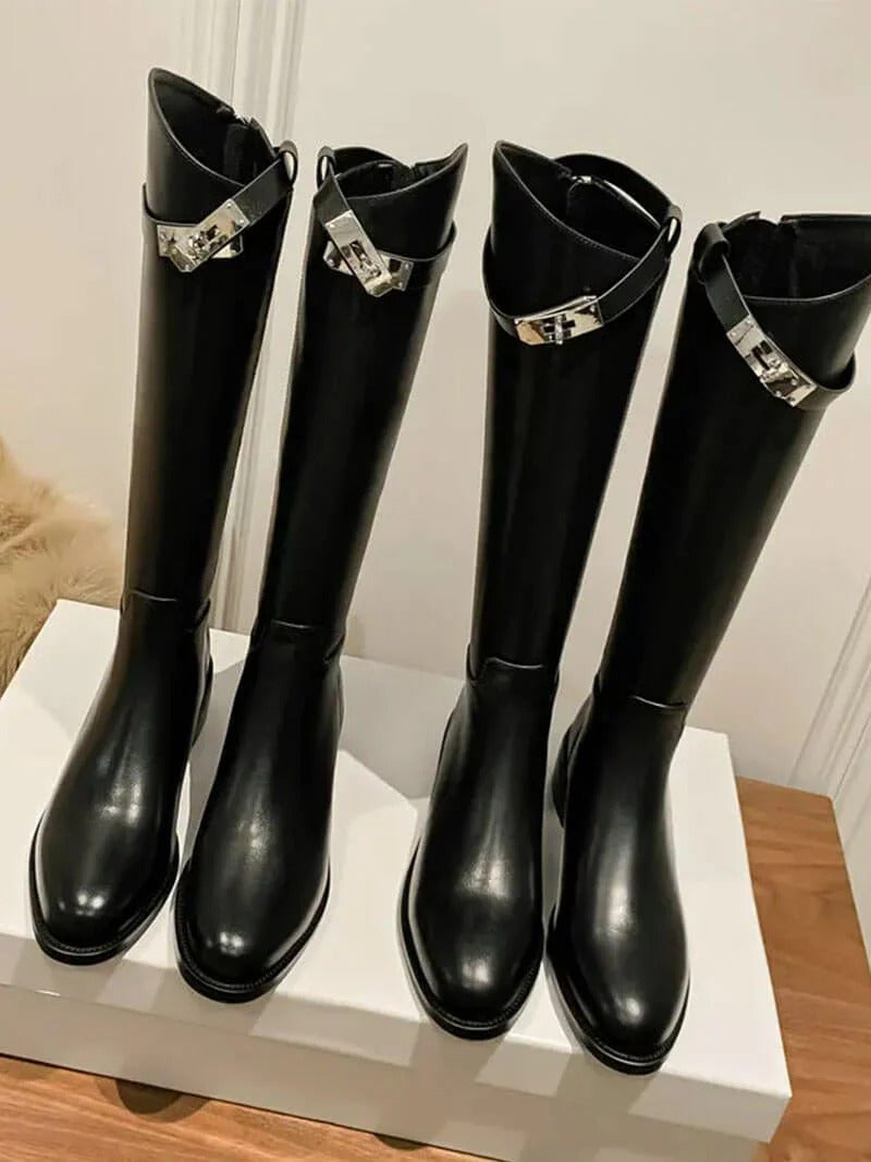 Women's Faux Leather Boots