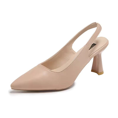 Women's Toe Slip-On Heel Mules