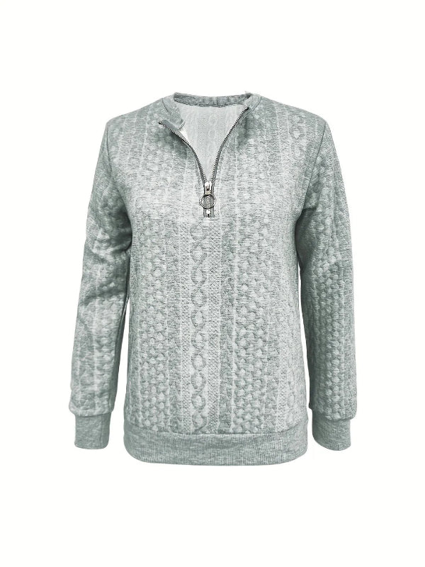 Women’s Elegant Half Zip Top