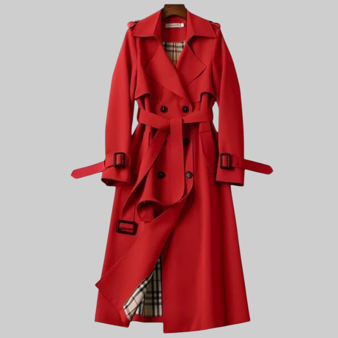 Women's Belted Trench Coat