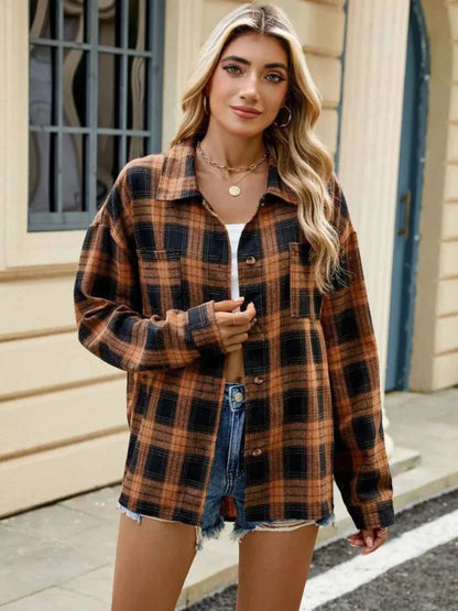 Womens Button Down Blouse