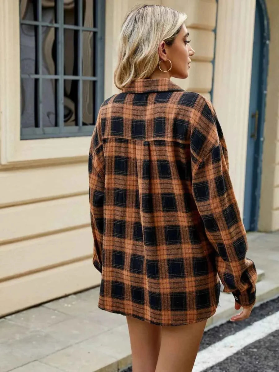 Womens Button Down Blouse