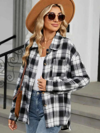 Womens Button Down Blouse