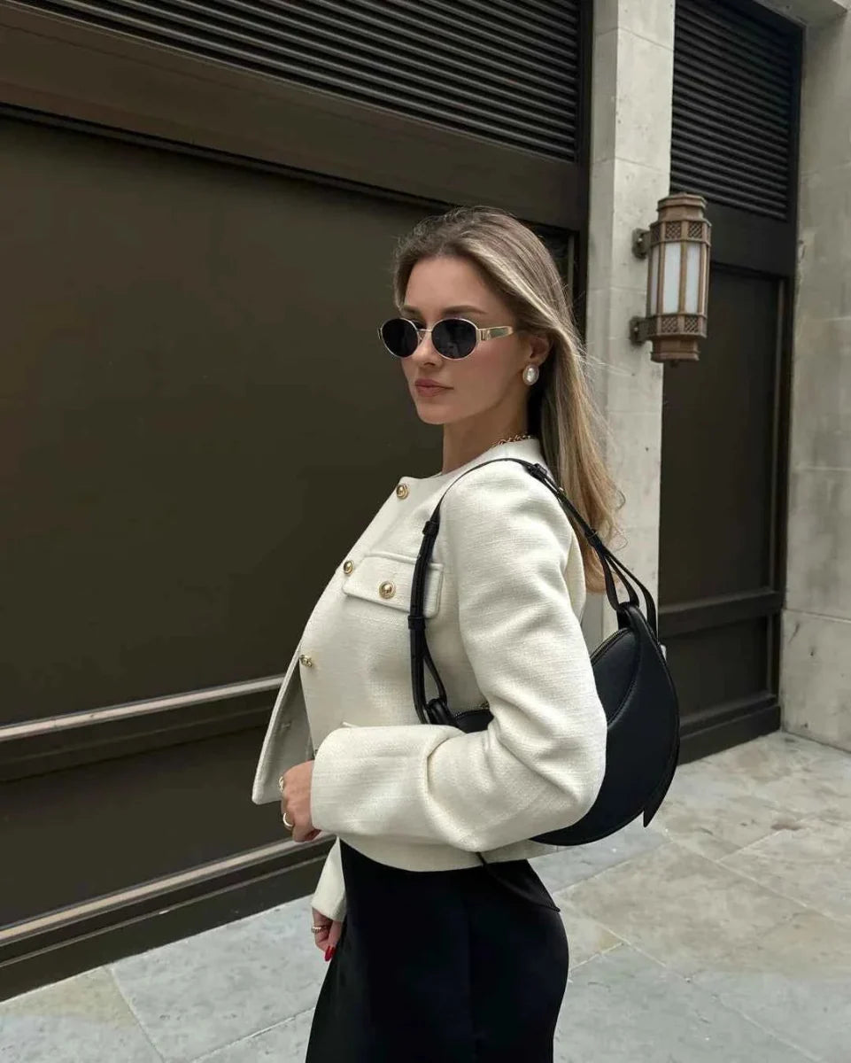 Women's Vintage Cropped Jacket