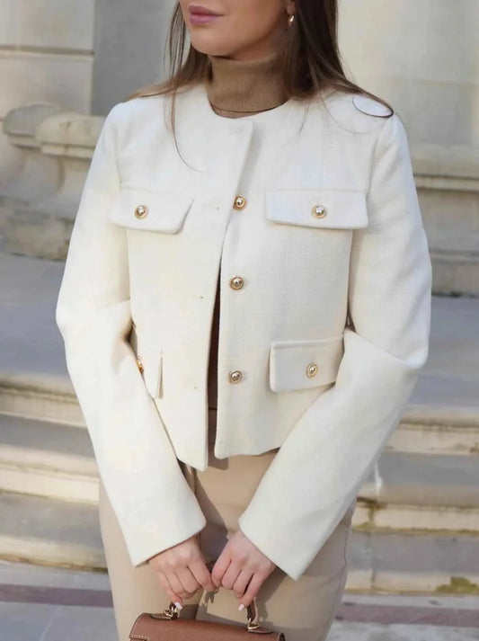 Women's Vintage Cropped Jacket