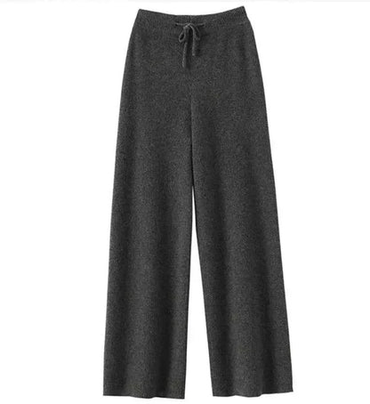 Women's Wool Drawstring Trousers