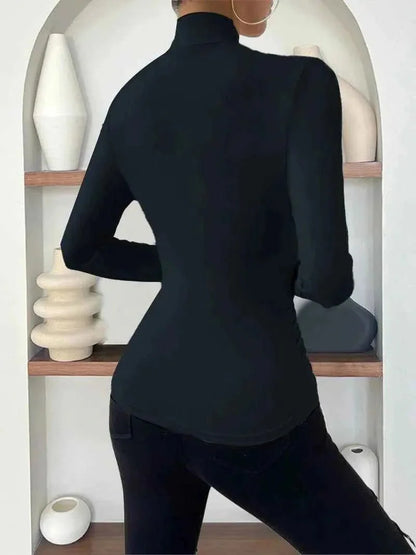 Women's Wrap Ruched Top