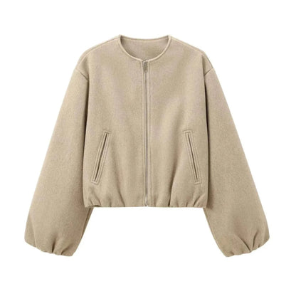 Women's Lightweight Casual Bomber Jacket