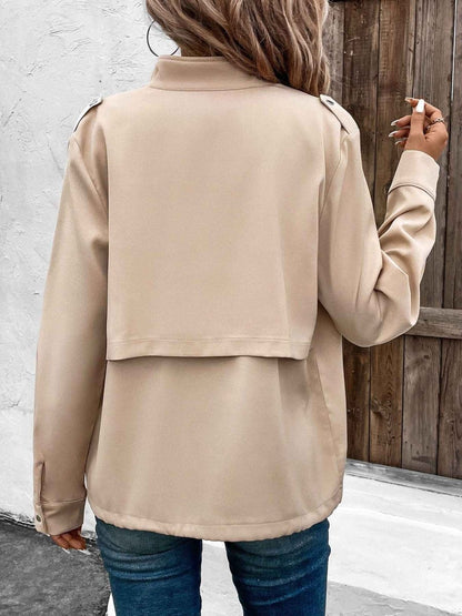 Women's Snap Button Jacket