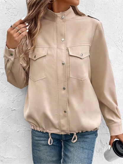 Women's Snap Button Jacket