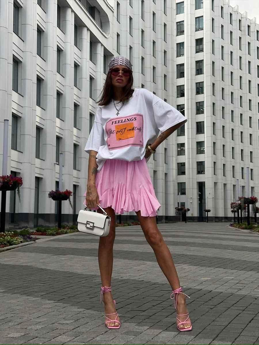 Women's Flared Mini Skirt