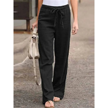 Women’s Linen Wide Leg Trousers