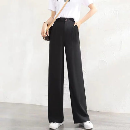 Women’s Wide Leg Linen Trousers