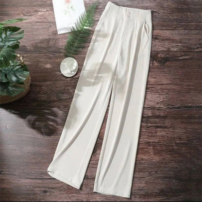 Women’s Wide Leg Linen Trousers