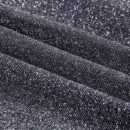 Women's Glitter High-Waist Trousers