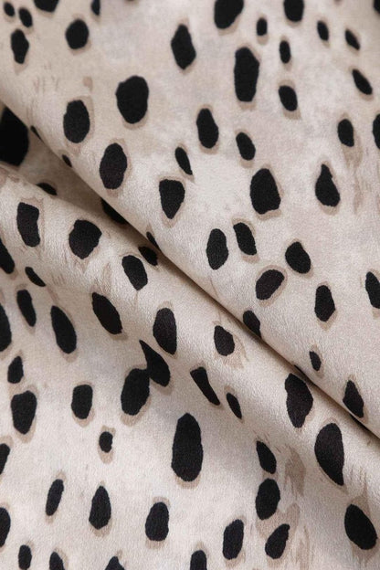 Women's Animal Print Midi Skirt