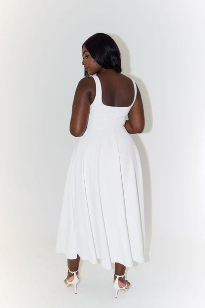 Women's Elegant Pleated Dress