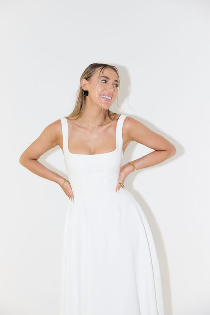 Women's Elegant Pleated Dress